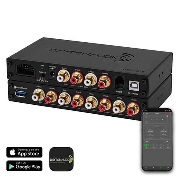 DSP-408 4 x 8 DSP Digital Signal Processor for Home and Car Audio