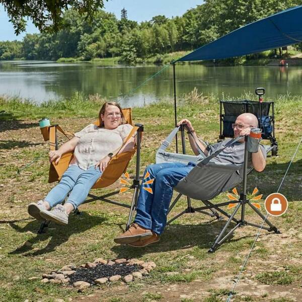 Hcman Oversized Swinging Hammock Chair, 400 lb. Adjustable Camping