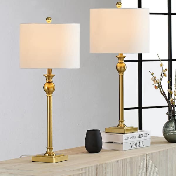 Gold table lamp deals set