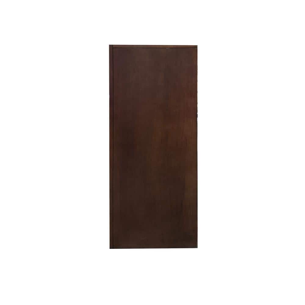 Oberreit Solid Wood Dresser in Sophisticated Walnut Finish
