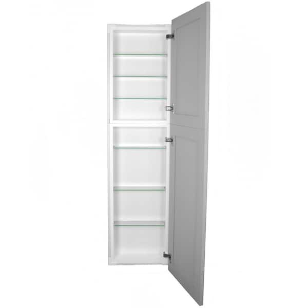 Medicine Storage Pantry Cabinet, In-Wall Recessed