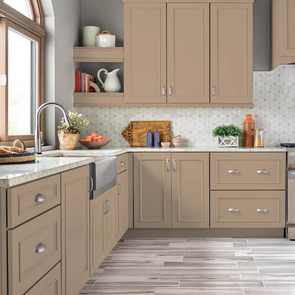 1 gal. #PPU4-05 Basketry Semi-Gloss Enamel Interior/Exterior Cabinet, Door & Trim Paint