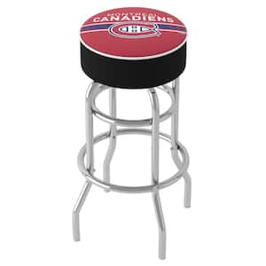 Philadelphia Flyers Watermark 31 in. Red Backless Metal Bar Stool