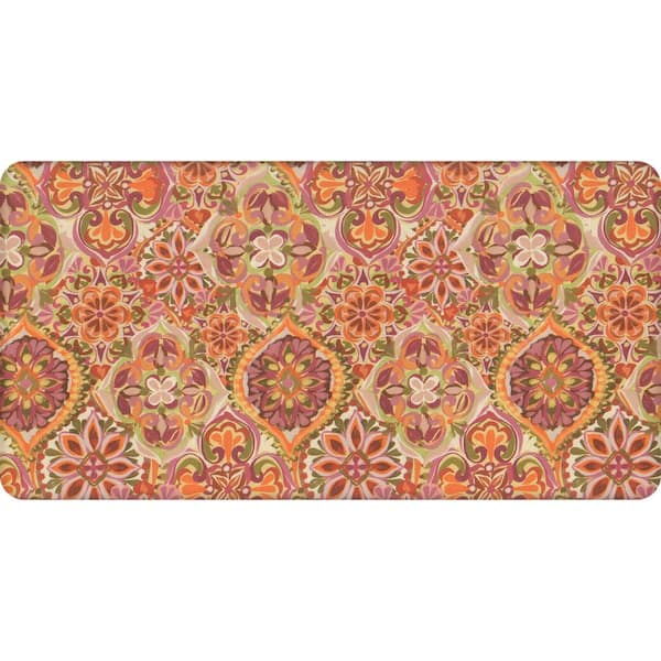 StyleWell Medallions 20 in. x 39 in. Indoor Comfort Mat