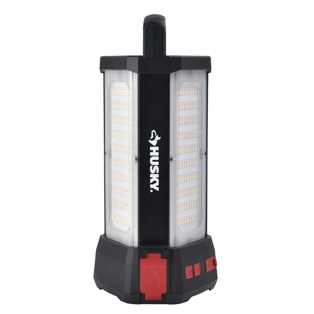 14,000 Lumen Area Utility Hybrid LED Work Light with Rechargeable Battery