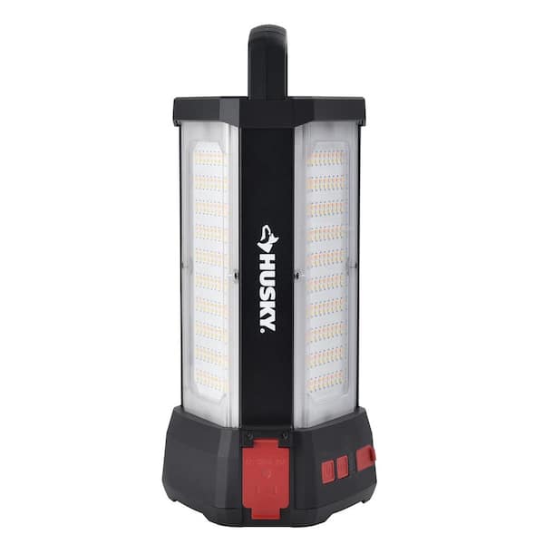 14,000 Lumen Area Utility Hybrid LED Work Light with Rechargeable Battery