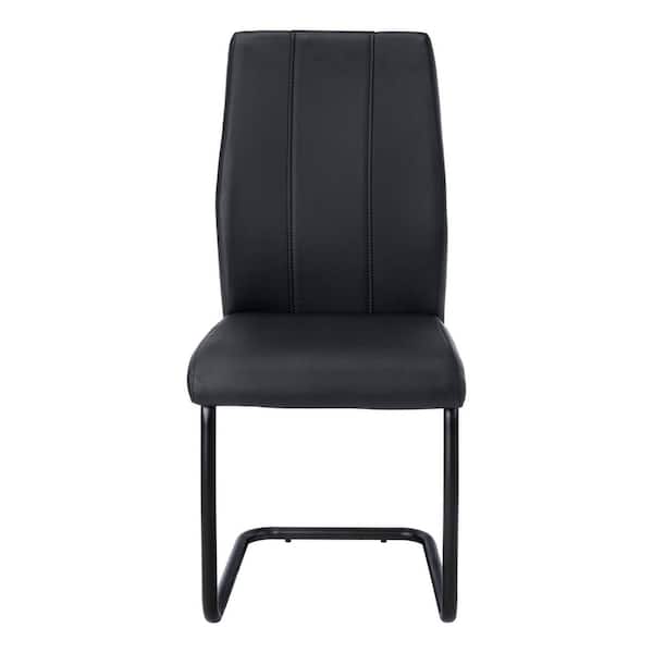 Unbranded Black Dining Chair (2-Piece)