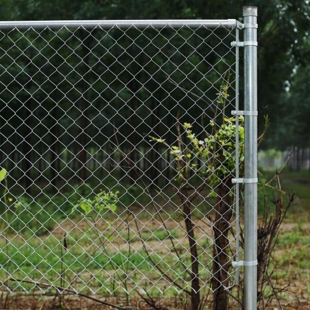 Galvanized Steel 4 x 50 Feet Garden Chain Link Fence Fabric