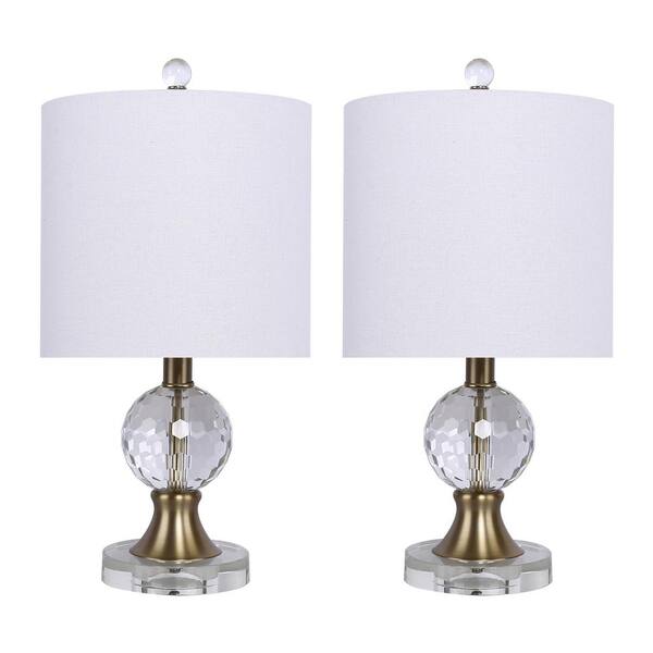 Gold Plated And Crystal Table Lamp, Grandview Lighting Table Lamps
