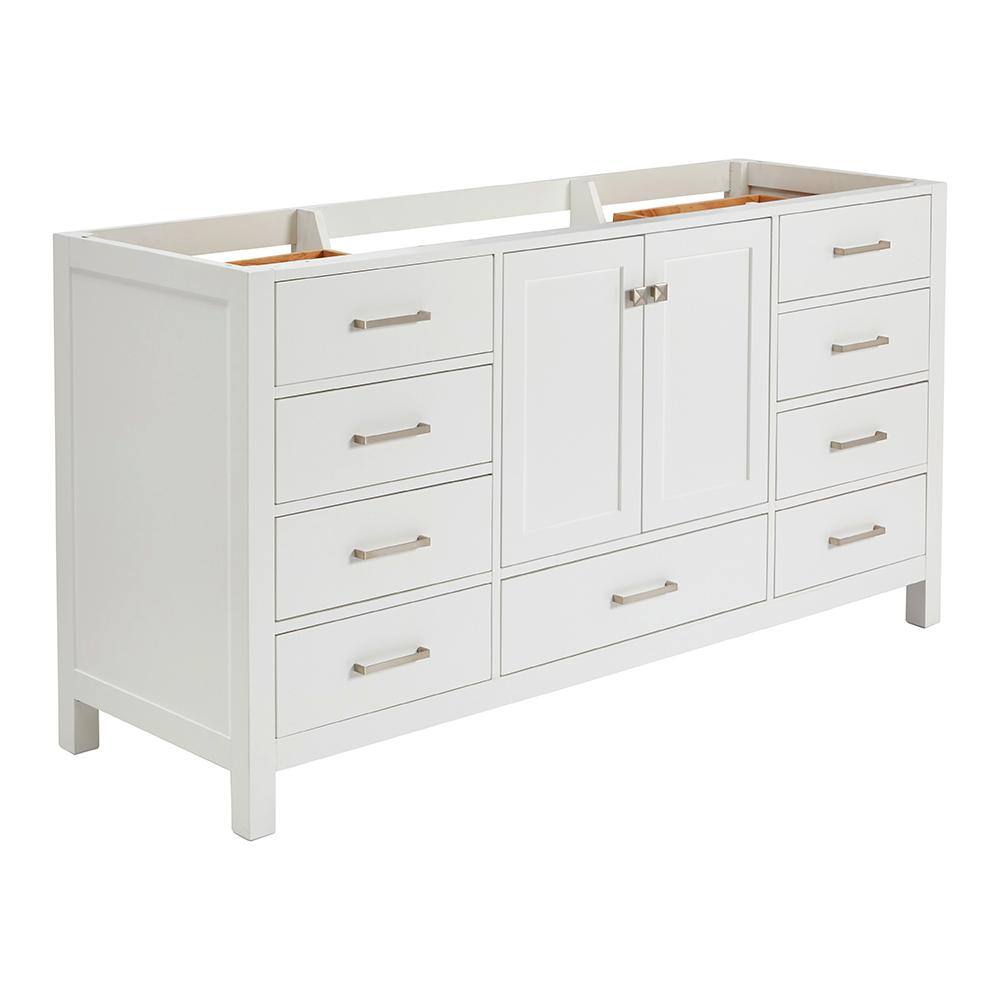 Cambridge 66'' White Freestanding Single Bathroom Vanity Base
