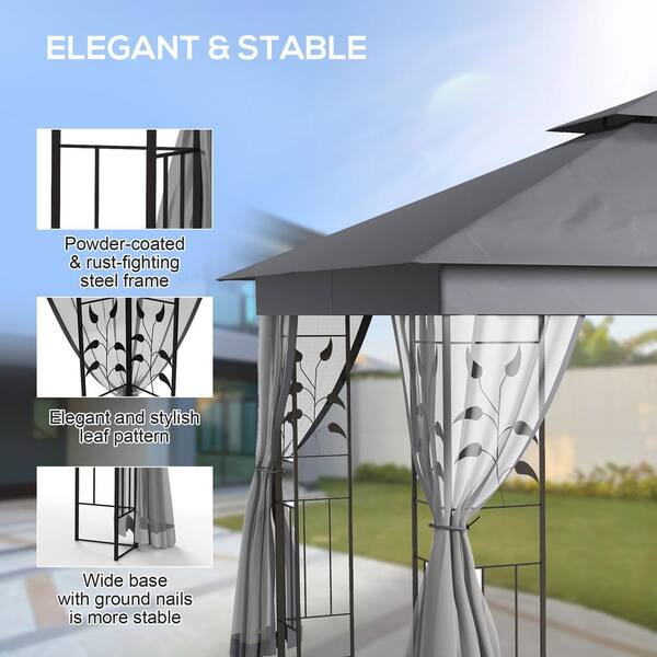 N-Garden　a-2 a-10 a-11 Amazon.com : APEX GARDEN Symphony II 10 Ft. x 10 Ft. Gazebo