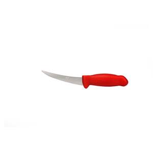 NIREY 5 in. Stainless Steel HCR 56 Flexy Boning Knife with Red Handle
