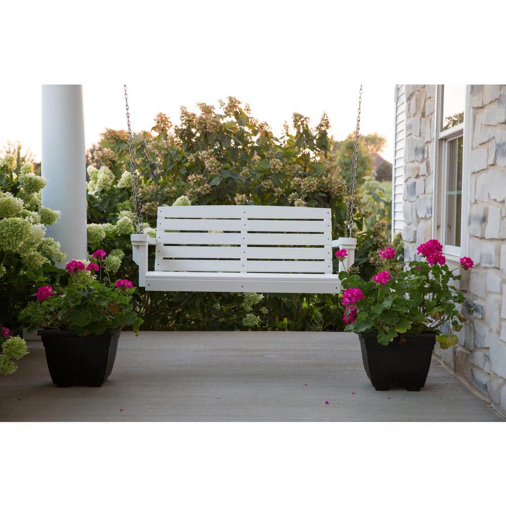 Patriot Blue HDPE Classic 2-Person Porch Swing