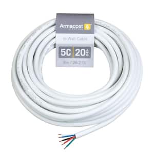24 ft. 20 AWG/5C in Wall Cable