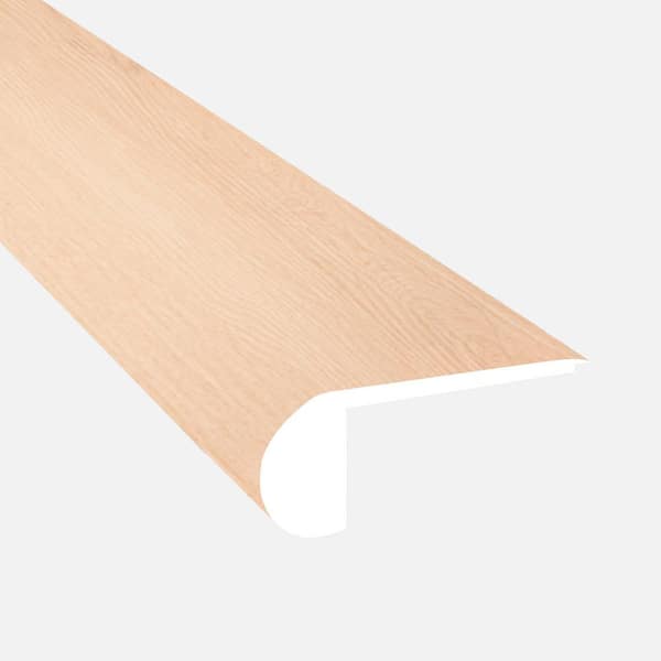 A&A Surfaces Bisque Pointe 3/4 in. T x 2.75 in. W x 94 in. L Luxury Vinyl Flush Stair Nose Molding