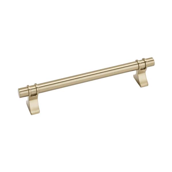 Amerock Davenport 6-5/16 in. (160mm) Classic Golden Champagne Bar Cabinet Pull