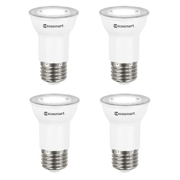 undskylde Arbejdsgiver abstrakt EcoSmart 35-Watt Equivalent PAR16 Dimmable Flood LED Light Bulb Bright  White (4-Pack) A6PR16M35WESD04 - The Home Depot