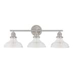 Home Decorators Collection Rockwood 24 in. 3-Light Brushed Nickel ...