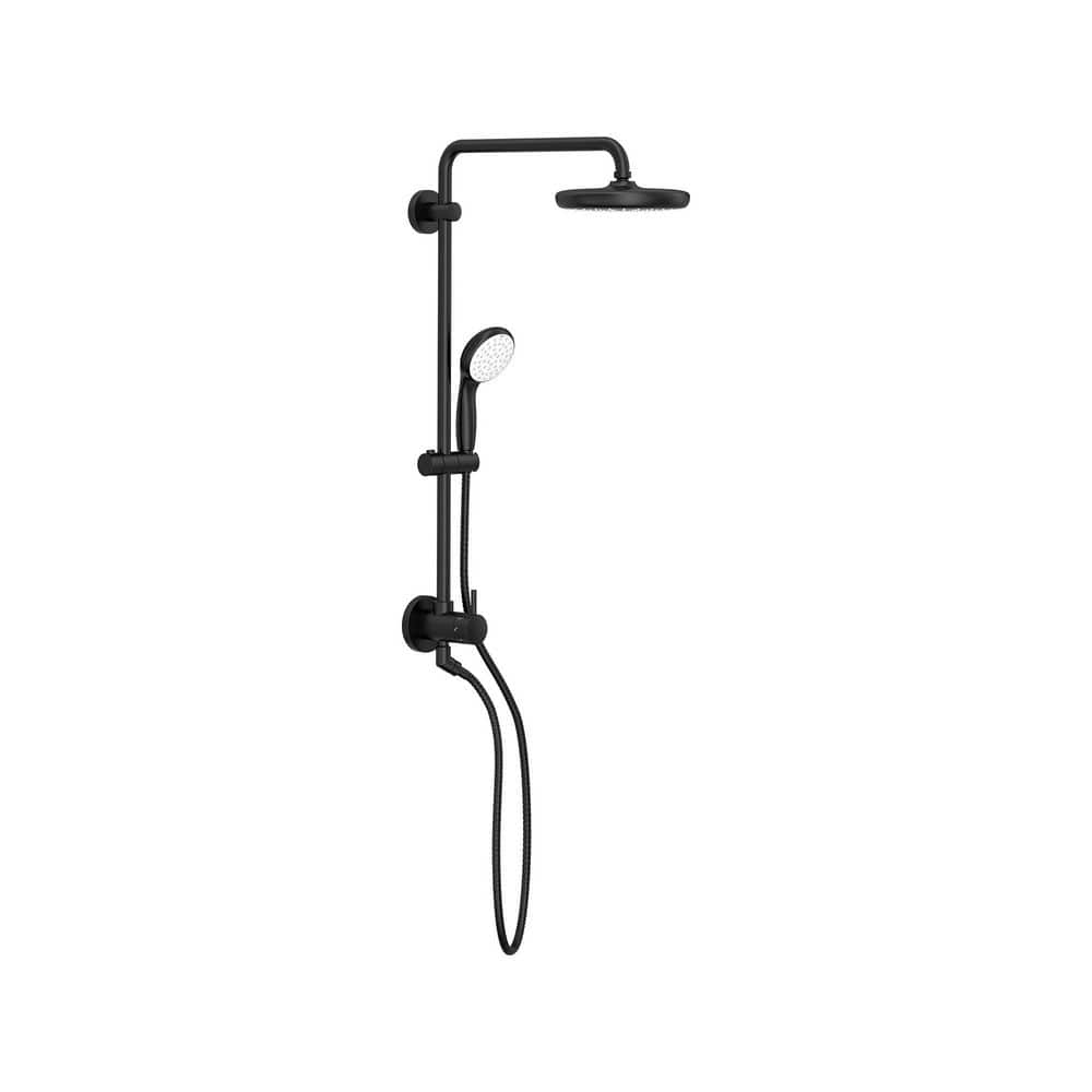 新品！GROHE TEMPesta 130シャワーヘッドドイツ製 GROHE Tempesta 2-spray Rain Wall mount Fixed and Handheld Shower