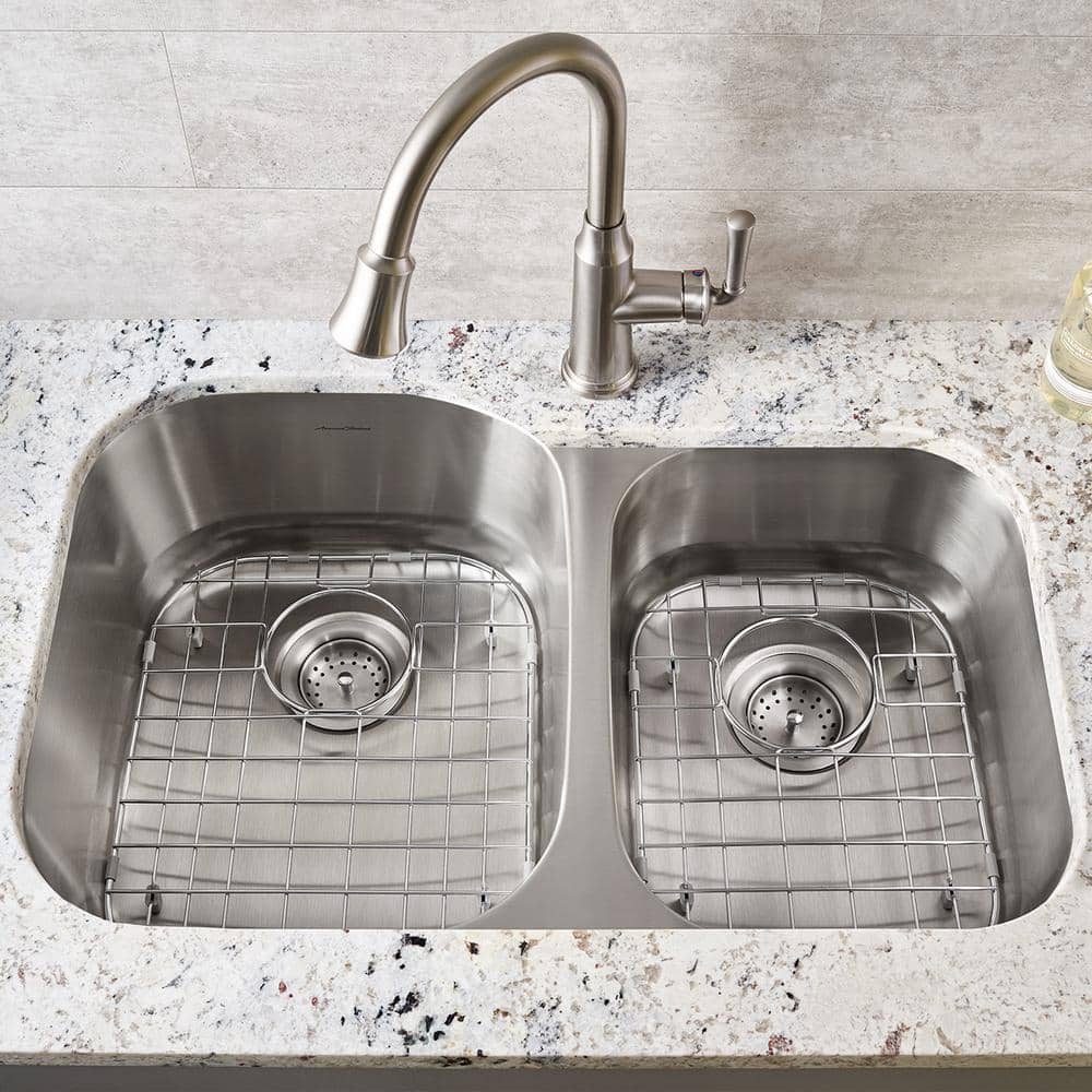 Medium Brushed Stainless Steel Rectangular Kitchen Sink Grid