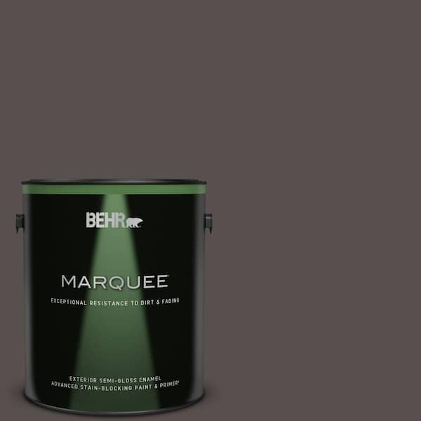 BEHR MARQUEE 1 gal. #ECC-41-2 Willow Wood Semi-Gloss Enamel Exterior Paint & Primer