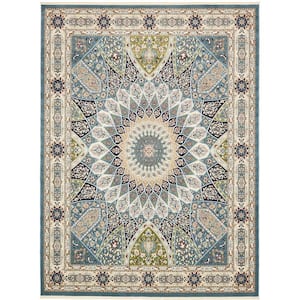 Narenj Adams Blue 10' 0 x 13' 0 Area Rug