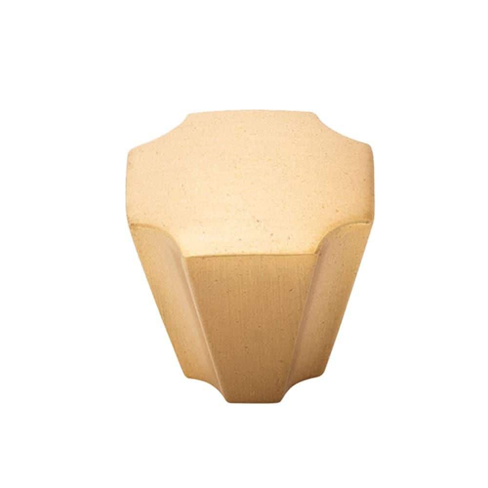 Monarch Collection Knob 1-1/8 Inch x 1-1/8 Inch Contemporary Brushed Golden Brass Finish Square Knob price history on PriceWatchPro