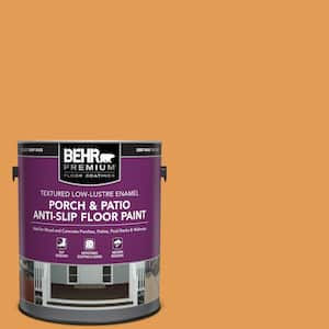 1 gal. #290D-5 Apple Crisp Textured Low-Lustre Enamel Interior/Exterior Porch and Patio Anti-Slip Floor Paint