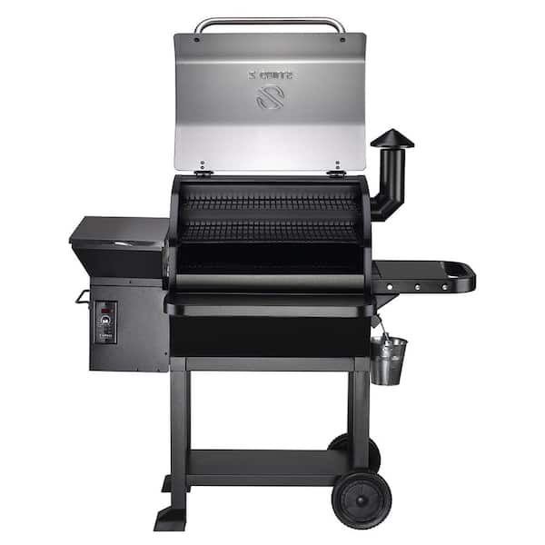 Z Grills 1060 Sq In Pellet Grill And Smoker Stainless Steel Zpg b2e The Home Depot