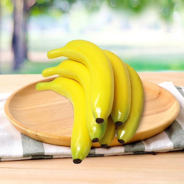 EFFLORESCENCE【×Banana-na】WIDE MOCK Mサイズ 1.18 in. Artificial Yellow Indoor Outdoor Banana Plant Type