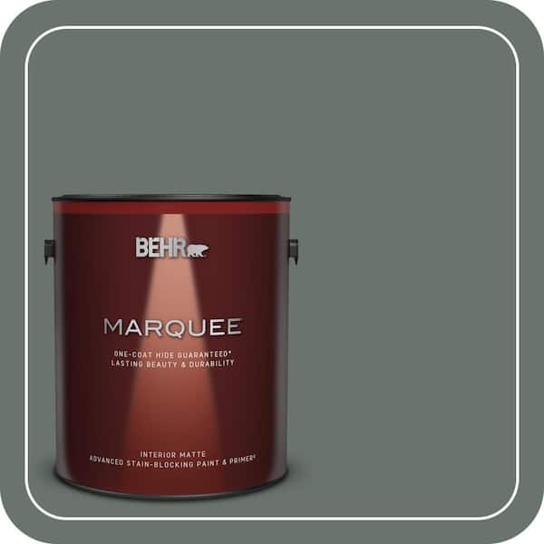 BEHR MARQUEE 1 gal. #PPU12-18 Heritage Park One-Coat Hide Matte Interior Paint & Primer