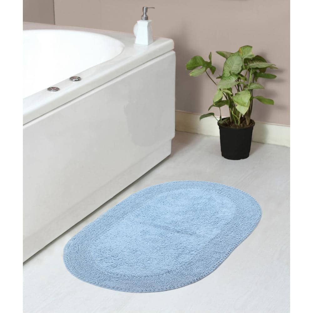Textured Surface Round Shower Mat Anti-Slip Bath Mats With Drain Hole –  Jacoozy