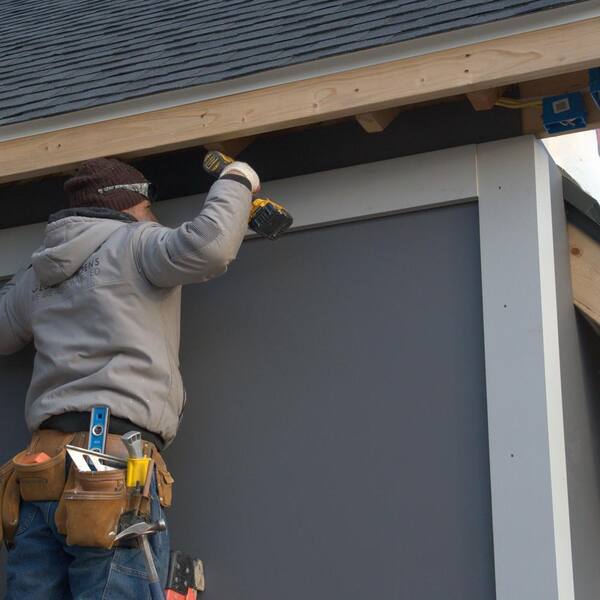 AZEK Frontier 3/4 in. x 11 1/4 in. x 8 ft. PVC Reversible