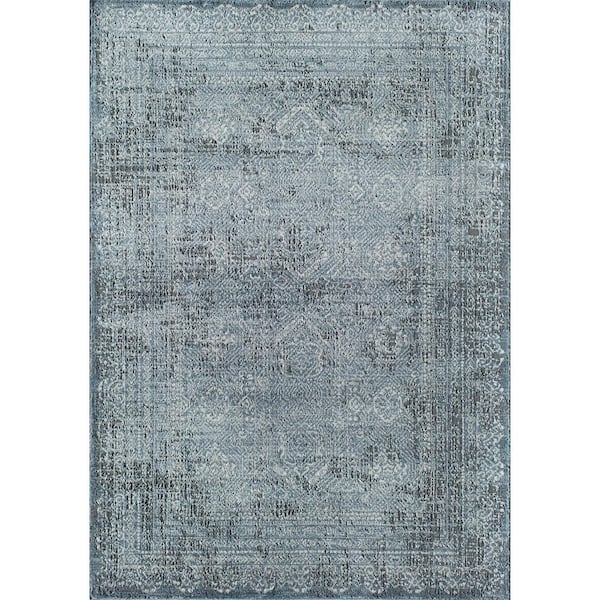 Rugs America Milford Imperial Sky Area Rug - 2 X 4