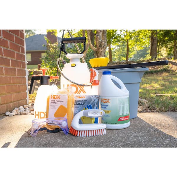 HDX 81 oz. Germicidal Bleach (12-Pack) 23268949602 COMBO2 - The