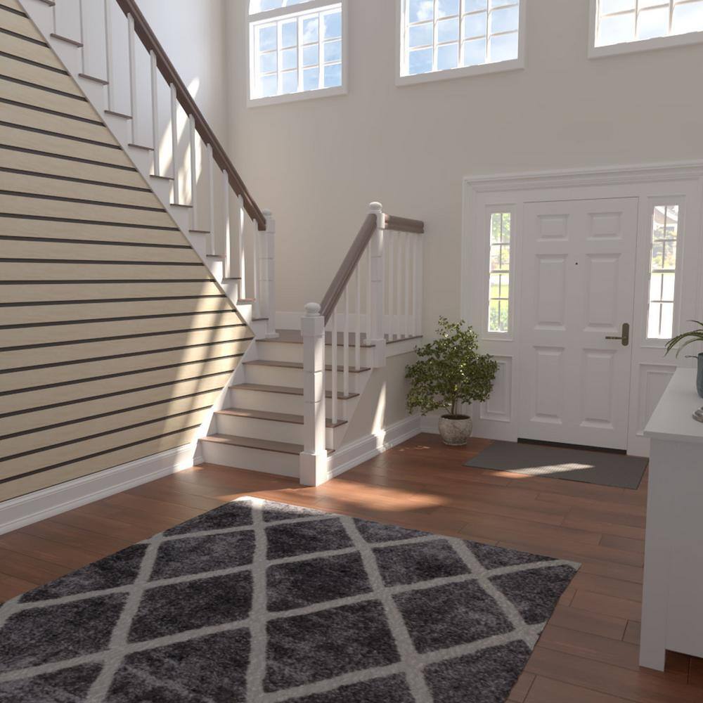Adjustable Birch Wood Slat Wall Panel Kit, 47"H x 4"W