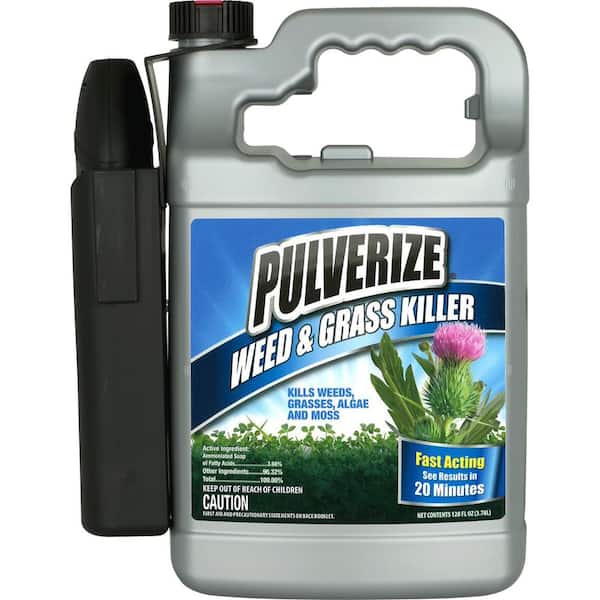 PULVERIZE Weed and Grass Killer Gallon Ready-to-Use with Battery Sprayer