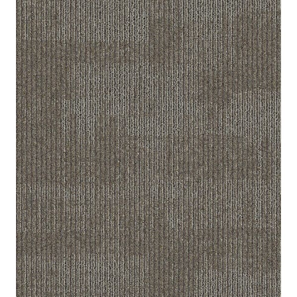 Aladdin Second Nature - Grenade - Gray Commercial 24 x 24 in. Glue