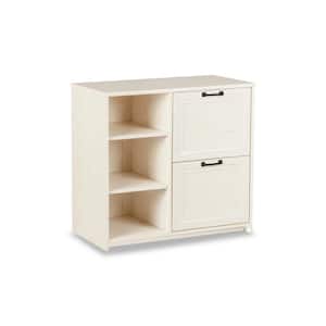 Graham Antique White Lateral File Cabinet