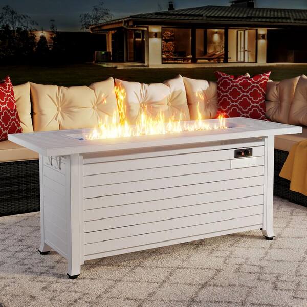 DEXTRUS Edington Outdoor 57 in. 50,000 BTU Propane Fire Pit Table