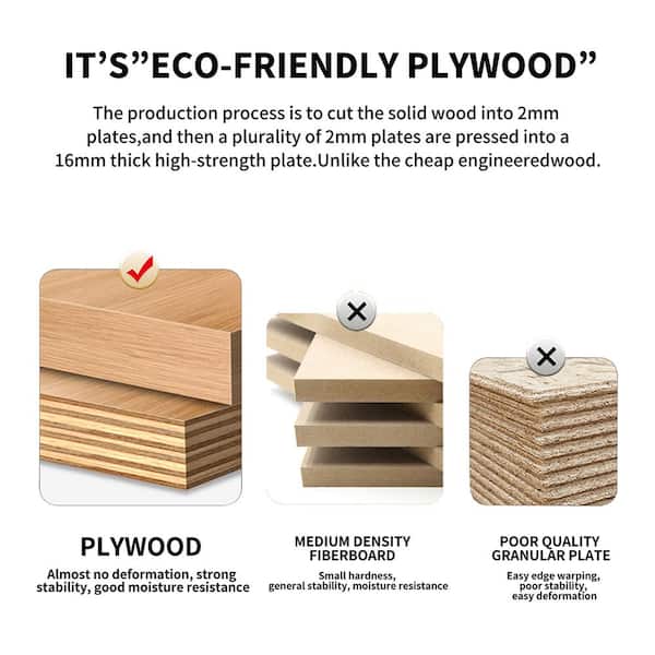 29.50 in. W x 18.10 in. D x 19.30 in. H Floating Wall-Mounted Bath Vanity in California Walnut with White Resin Top