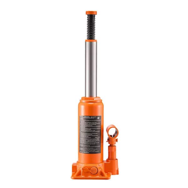 Hydraulic Bottle Jack, 6 Ton(13227.6 lbs. )Capacity,7.7-14.8 In.Lifting Range, Heavy Duty Welded Bottle Jack 2025 update