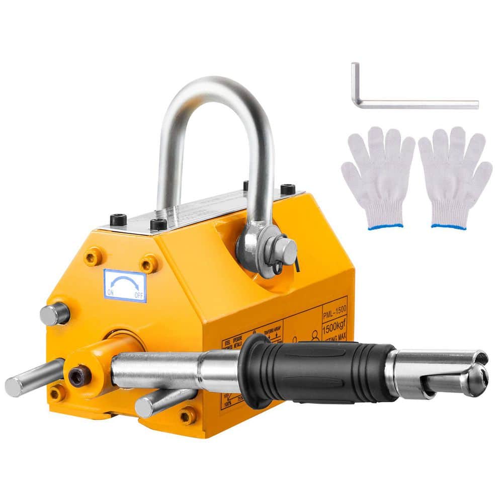 Magnetic Lifter, 3300lbs. /1500kg Pulling Capacity, Lifting Magnet with Release, 2.5 Safety Factor, Neodymium and Steel price history on PriceWatchPro
