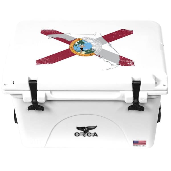 ORCA 40 QT Florida White Cooler