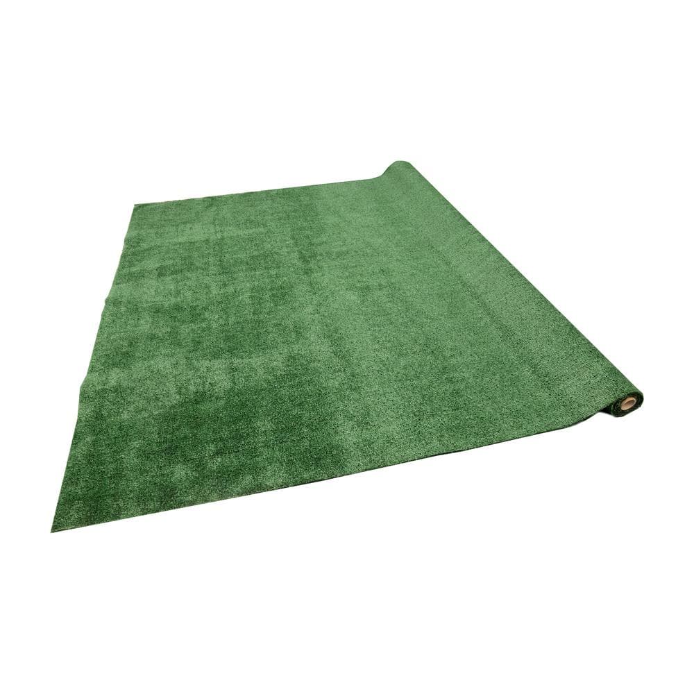 Green Artificial Grass Rug 6 ft. x 8 ft. Patio Deck Indoor Outdoor Landscape