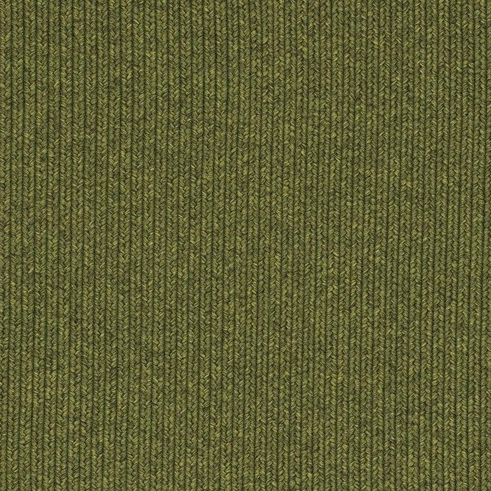 Handwoven Braided Cotton-Synthetic 6'x9' Reversible Area Rug in Green
