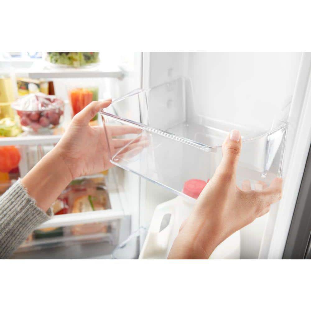Whirlpool 30" Stainless Steel French Door Refrigerator with Water Dispenser