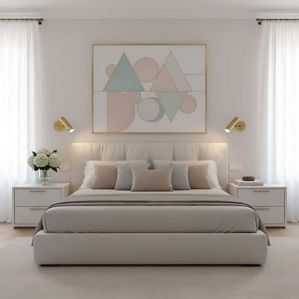 Frasar Small 1-Light Satin Brass Wall Sconce with Satin Brass Steel Shade