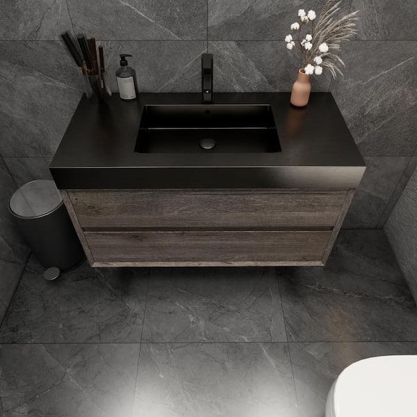 BV Better Vanity MIA 42 in. W x 20 in. D x 24 in. H Single Sink