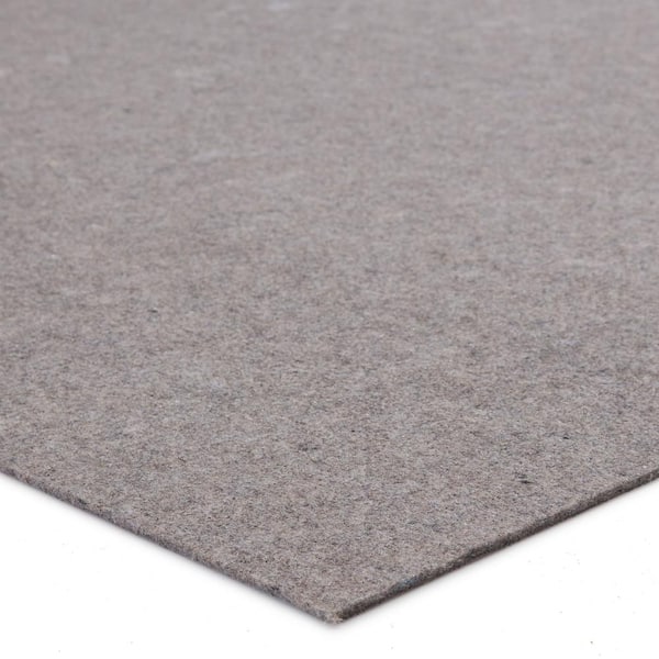 Plush Premium Gray 2 ft. 6 in. X 10 ft. Runner Rug Pad